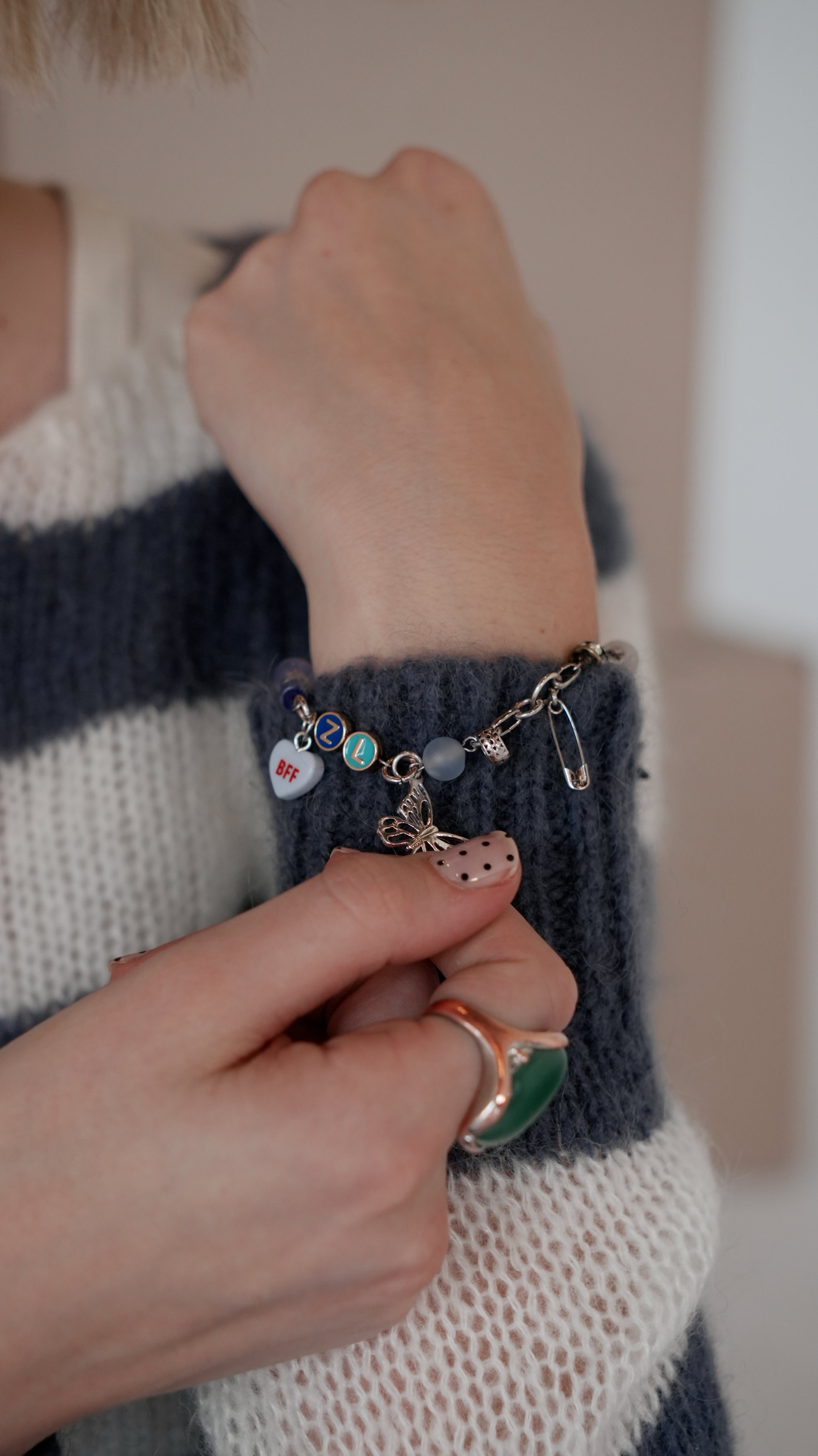 Breakups With Best Friends Charm Bracelet