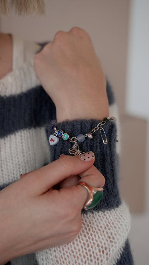 Breakups With Best Friends Charm Bracelet